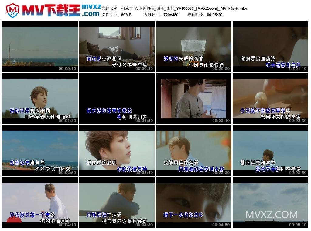 何应丰-给小蓉的信_国语_流行_YF100063